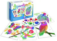 Set de colorat cu acuarele Sentosphere Aquarellum Junior - Pasari