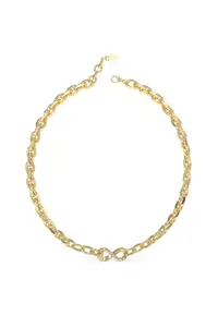Colier Endless Dream infinit si cristale JUBN03274JWYGT-U - Auriu