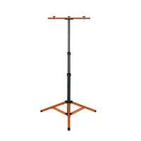Trepied dublu pentru proiectoare de 1.6 metri, latime traversa 50 cm, metal, portocaliu/gri