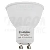 Sursa de lumina spot cu LEDSMD, carcasa din mat.plastic SMDGU1075YNW 230 VAC, 50 Hz, GU10, 7 W, 700 lm, 4000 K, 120°, EEI=A+