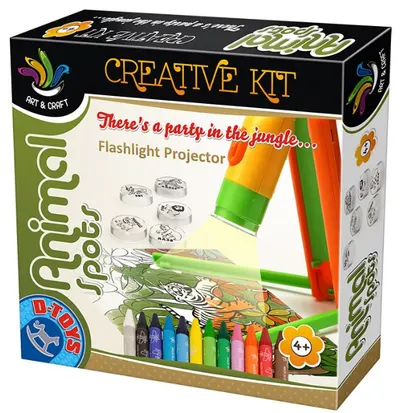 Joc creativ - Proiector figurine de animale