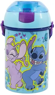 Sticlă cu pai Stor Stitch - 450 ml