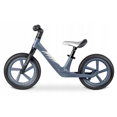 Bicicleta fara pedale pentru copii 87x39x54 cm, roti EVA, Light Flee Nukido Bleumarin