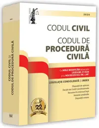 Codul civil și Codul de procedură civilă: mai 2026 - Paperback brosat - Dan Lupaşcu