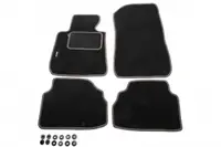 Covorase auto (set, velur, 4 bucati, culoare gri) BMW Seria 3 (E90), 3 (E91), 3 (E92) intre 2004-2013