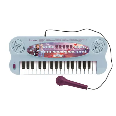 Orga electronica Lexibook, 32 de clape, sunete incorporate si microfon, Disney Frozen