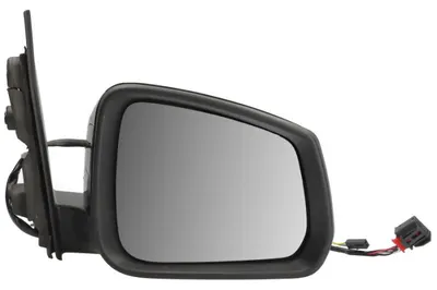 Oglinda laterala dreapta electric, convex, cu incalzire, asistenta banda, grund, rabatare electrica potrivit FORD TRANSIT TOURNEO CONNECT III; VW CADDY V 09.20