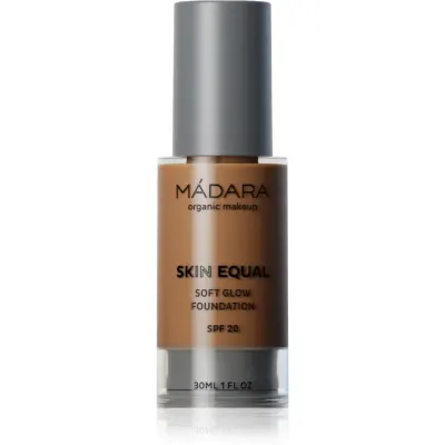 MÁDARA Skin Equal crema light baza pentru machiaj SPF 15 culoare Fudge 80 30 ml