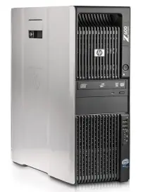 Calculator Sistem PC Refurbished HP Z600, 1 x Intel Xeon Quad Core E5520 2.26GHz-2.53GHz, 8GB DDR3 ECC, 500GB SATA, DVD-ROM, Placa video AMD FirePro W2100/2GB