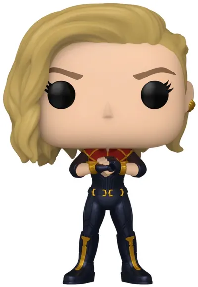 Figurină Funko POP! Marvel: The Marvels - Captain Marvel (Special Edition) #1257