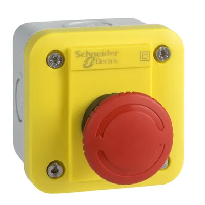 Statie control XAL-E - functie oprire in caz de urg enta- 1 NC