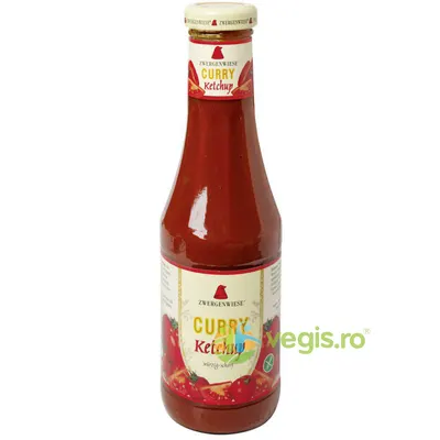 Ketchup Curry fara Gluten Ecologic/Bio 500ml