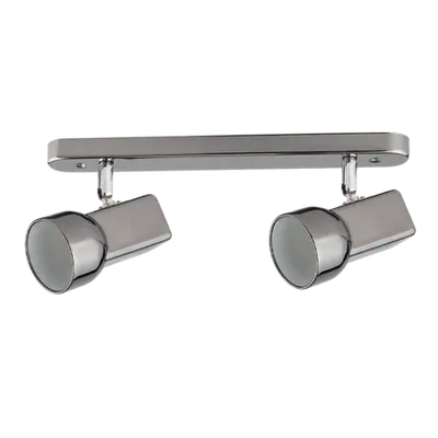 Spot Jack 2xe14 Nichel Satinat L360mm