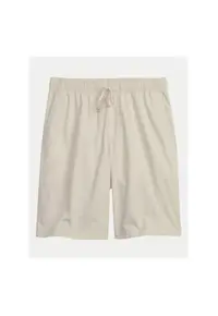Pantaloni scurti barbati - 304508813 - Bumbac - Bej - Bej