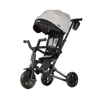 Tricicleta ultrapliabila Qplay Nova Niello RESIGILATA Gri