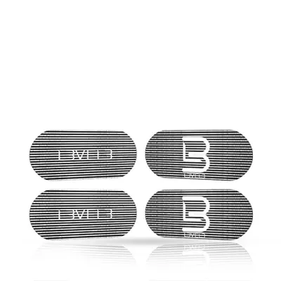 Set arici L3VEL3 - de prins parul - 4 buc - Negru - velcro