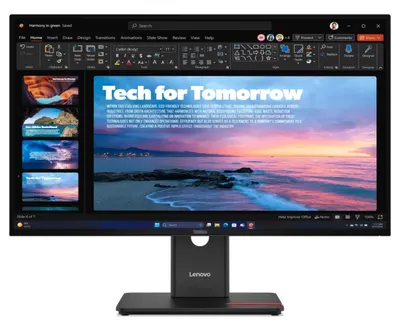 Monitor Lenovo - ThinkVision T27QD-40, 27'', IPS, QHD, 120Hz, negru