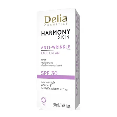 Crema de Fata Antirid Delia Harmony, SPF 30, 50 ml