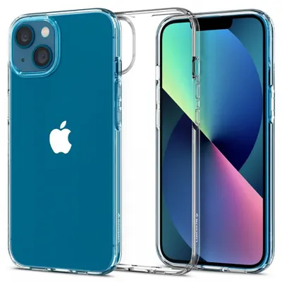 Husa pentru Apple iPhone 13, Spigen, Liquid Crystal, Transparenta ACS03515