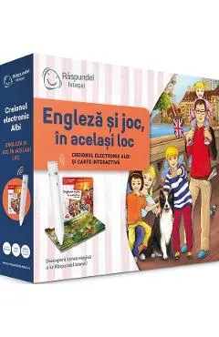 Pachet 2.0 Raspundel Istetel: Creion si carte. Engleza si joc, in acelasi loc