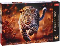 Puzzle Trefl din 1000 de piese - Leopard sălbatic