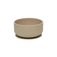 Bol pentru copii bej din silicon ø 6 cm Enkei – OYOY Mini