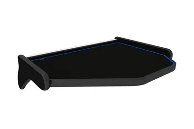 Masa centrala bord camion compatibila cu Volvo FH 2 (01.1998-12.2001), Negru cu cusatura albastra