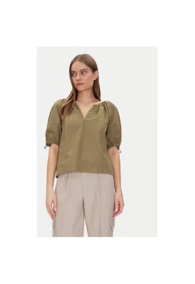 Bluza dama P5BAFATG - Nylon/Poliester - Verde - Verde