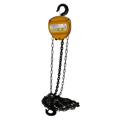 Palan macara manuala 0.5T/3m, lant 6mm Stager HS-C