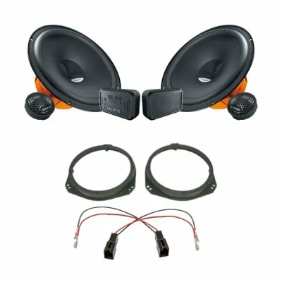 Pachet difuzoare auto Hertz Dieci dedicat usi fata Fiat 500 2010-, RMS 80W