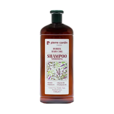 Sampon hranitor pentru par gras Herbal, 750ml, Pierre Cardin
