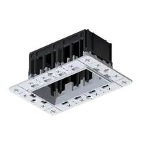 Modena 2 Module Recessed Box Without Frame