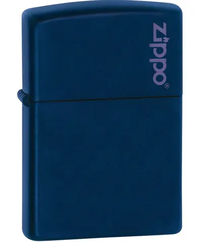Bricheta Zippo - albastru inchis, mata