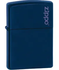 Bricheta Zippo - albastru inchis, mata