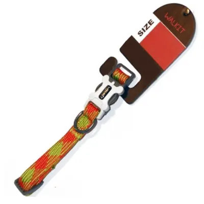 Walkit Zgarda Caine Tubular Multicolor M 2.0 X 35-50 cm Orange