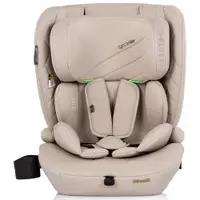 Scaun auto pentru copii Chipolino Tycoon Iso Tiramisu i-Size 76-150 cm cu sistem isofix, top tether, protectie la impact lateral SPS, tetiera reglabila, husa detasabila, suport pahar