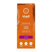 Vopsea de par naturala, CUPRU, 100gr, Khadi