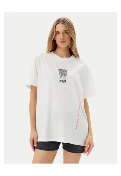 Tricou dama alb - din bumbac