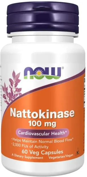 Nattokinase, 100 mg, 60 capsule, Now