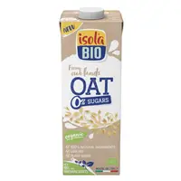Bautura de ovaz cu 0% zaharuri, 1000ml, Isola Bio