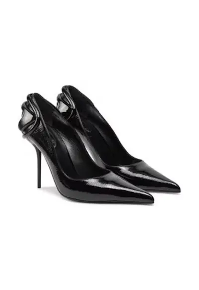 Pantofi dama piele naturala - negru - Negru