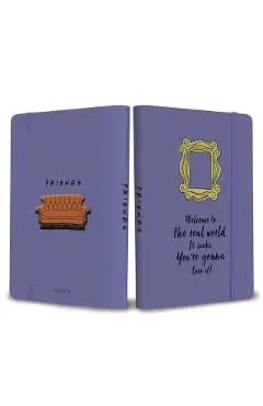 Friends: Yellow Frame Softcover Notebook