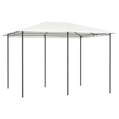 vidaXL Pavilion, crem, 3x4x2,6 m, 160 g/m²