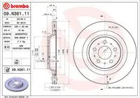 Disc frana Spate Dreapta Stanga potrivit TESLA MODEL 3 Electric 01.17-