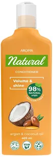 Aroma Natural Balsam cu argan și lapte de cocos, 400 ml