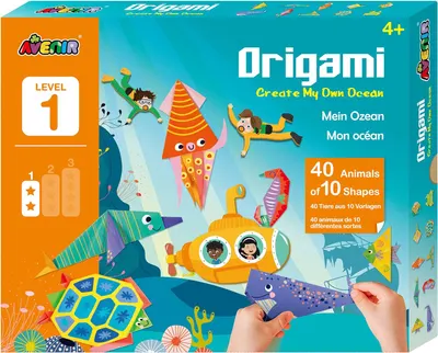 Set creativ Avenir -Origami DIY, Ocean