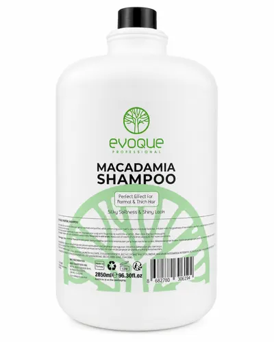 sampon Profesional EVOQUE Macadamia 2850 ml , Hidratare, Netezire E i Stralucire pentru Par Normal, Gros E i Cret