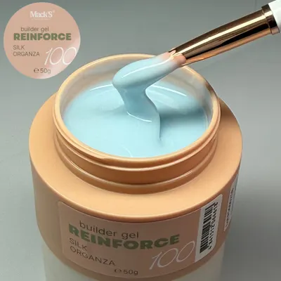 Reinforce Builder Gel Silk Organza 100/50g Macks - REBGDER-50