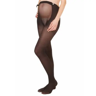 Ciorapi pantalon pentru gravide, preventivi, Relaxsan, 790 - Negru-2
