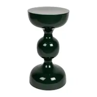 Măsuță auxiliară rotundă din metal ø 31 cm Lars – White Label